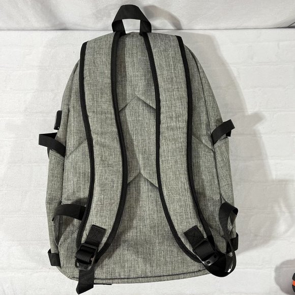 Mancro Gray Laptop Backpack Bag With USB Charging Port For Travel / Business - Picture 5 of 11